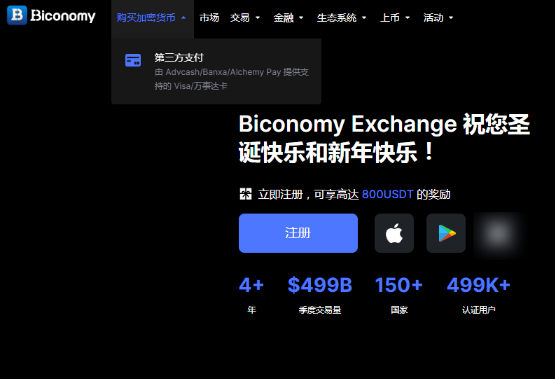 Biconomy交易所支持国内付款方式吗