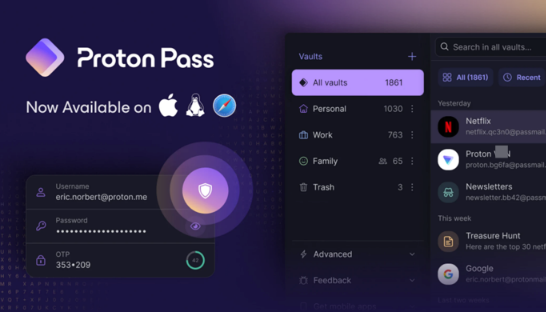 Proton Pass扩展至macOS和Linux 增强全平台加密安全性