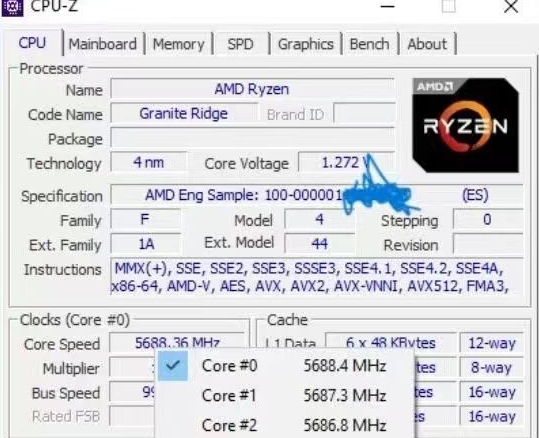 Ryzen 5 9600X ES：超频下展现惊人性能提升